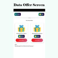 Free data app : 25 GB free internet & all network capture d'écran 2