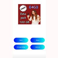 Daily Free internet data – 100 GB Recharge تصوير الشاشة 1