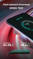 Free Internet speed Test: Wifi analyzer, speed app Affiche