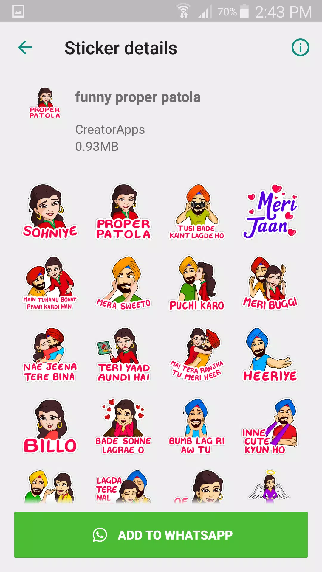 Indian funny stickers for whatsap (WAStickerApps) APK pour Android Télécharger Indian funny stickers for whatsap (WAStickerApps) APK pour Android Télécharger
