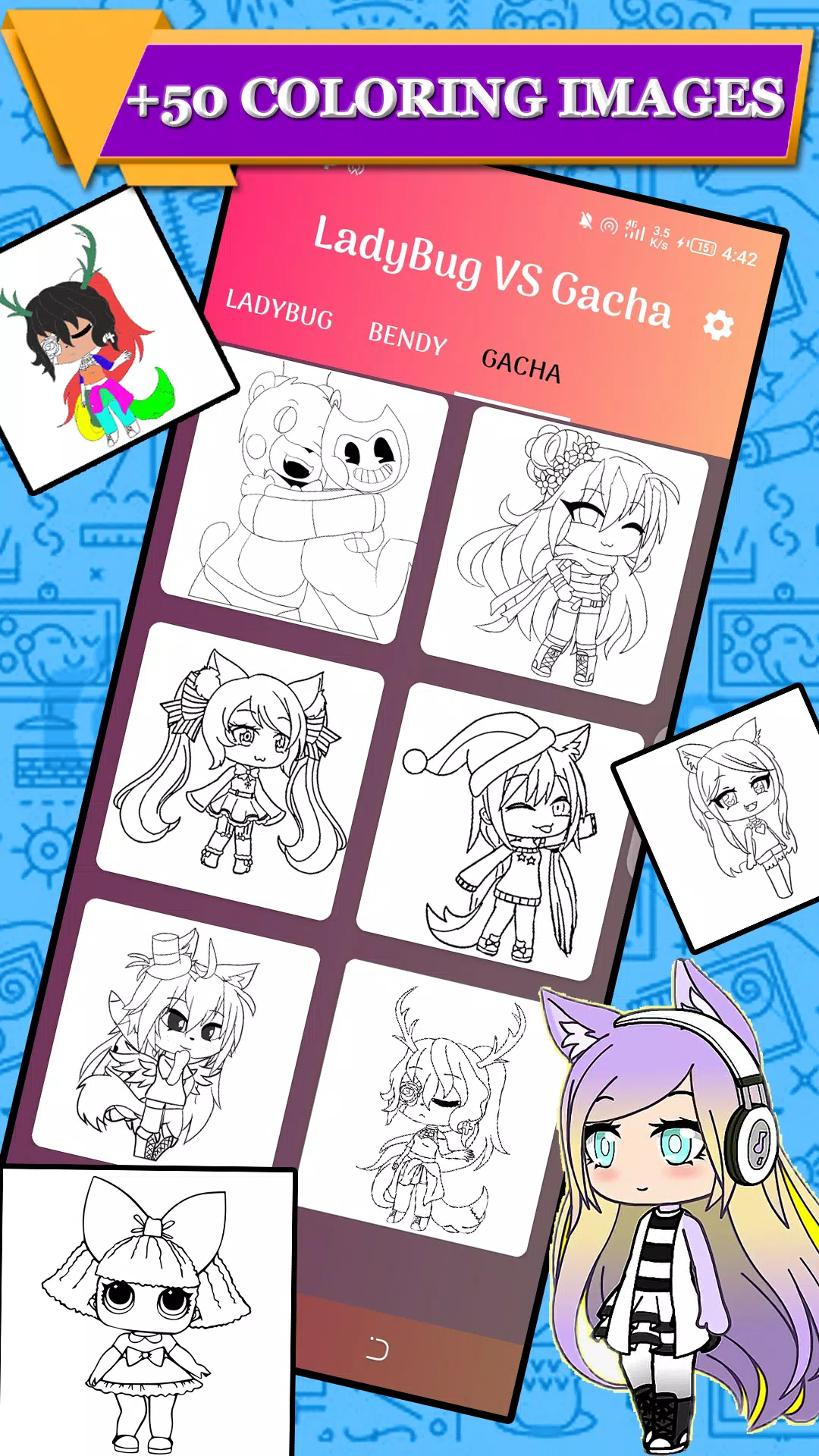 Coloring Book for Gacha Life 2 – Google Play ilovalari