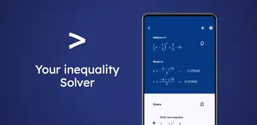 Solve inequalities
