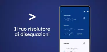 Risolvi disequazioni