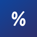 Solve percentages 图标