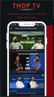 Guide for Live Cricket TV - Thop TV Affiche