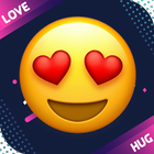 Love Hug Emojis Stickers icono