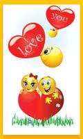 Love Hug Emojis Stickers captura de pantalla 1
