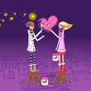 Cartoon Love Live Wallpaper APK