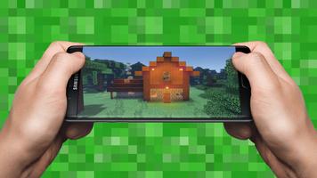 House Structure for Minecraft poster