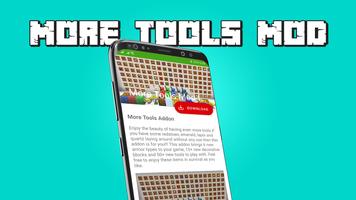 More Tools Mod for MCPE Affiche