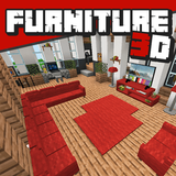 3D Furniture Mod for MCPE أيقونة