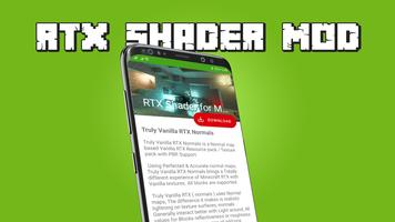 RTX Shader for MCPE 포스터