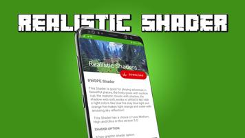 Realistic Shaders for MCPE پوسٹر