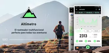 Altímetro para excursionistas