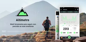 Altímetro para os caminhantes