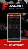 Formula 2025 Calendar الملصق