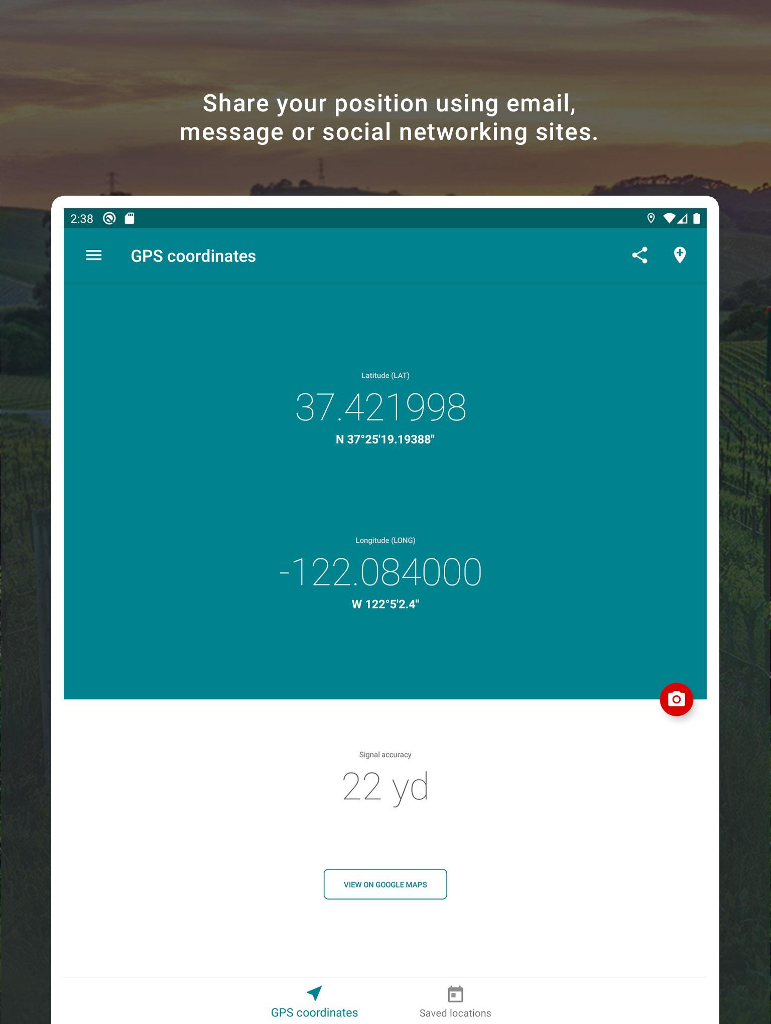 My GPS Coordinates for Android - APK Download
