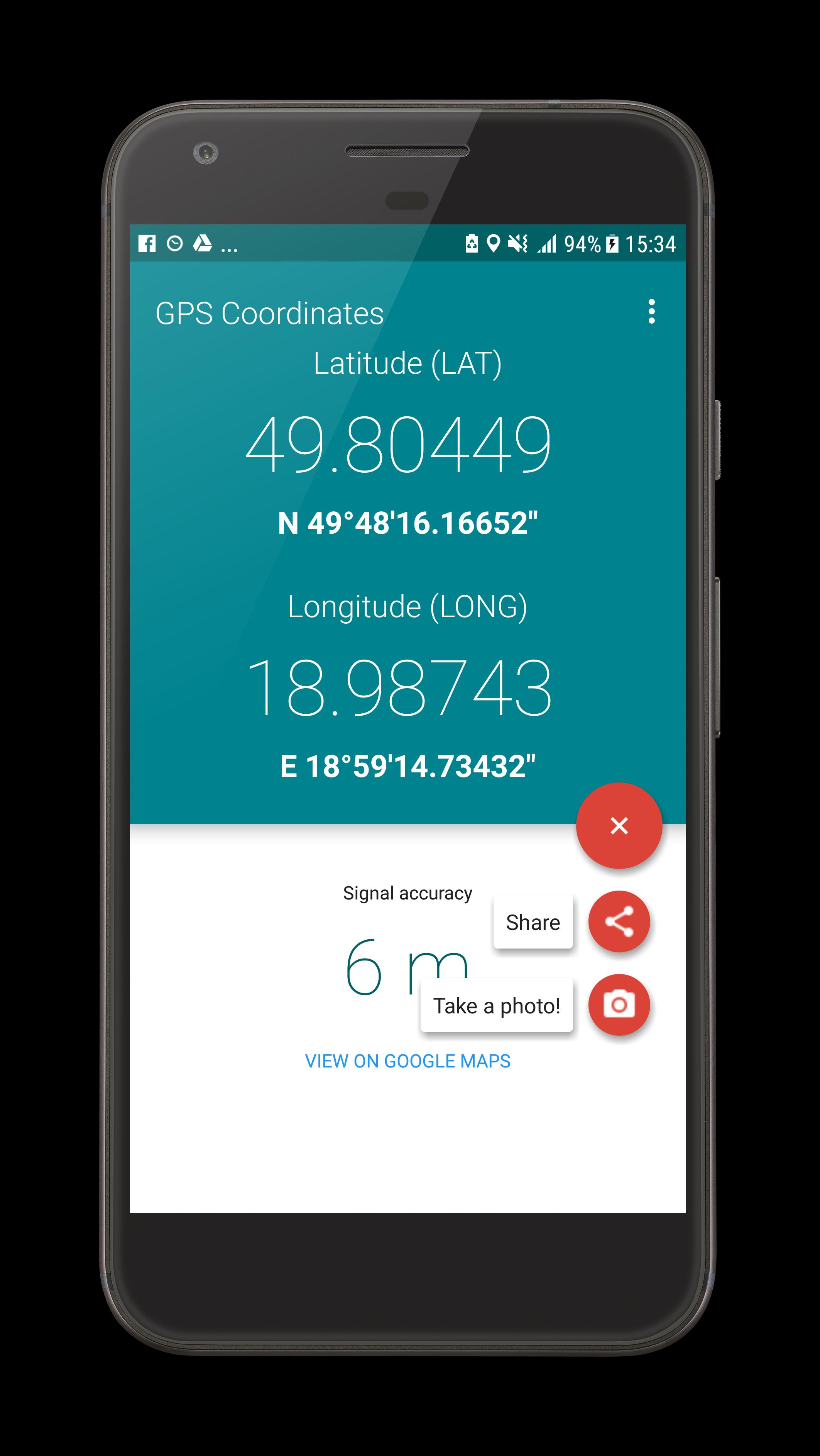 My GPS Coordinates for Android - APK Download