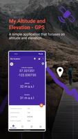 My Altitude and Elevation GPS poster