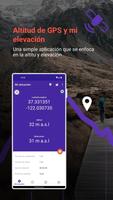 Altitud de GPS y mi elevación Poster