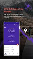 GPS d'altitude et ma hauteur Affiche