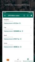 GPS ruban à mesurer capture d'écran 3