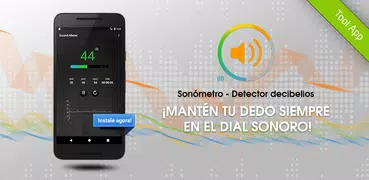 Sonómetro Detector decibelios