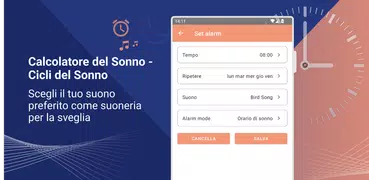 Calcolatore del Sonno - Cicli