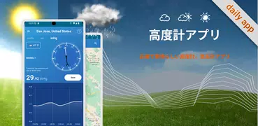 高度計アプリ