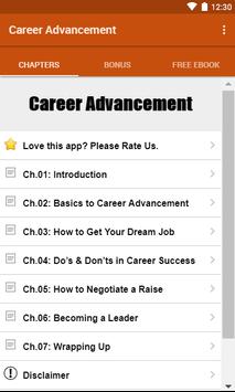 Career Advancement - how to achieve your dream job screenshot 1