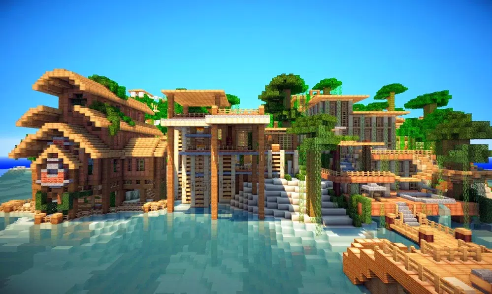 Casa Pequena Moderna Minecraft Map