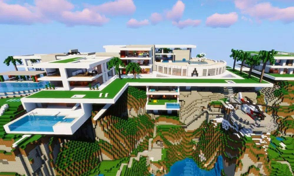 Mapas da casa para Minecraft