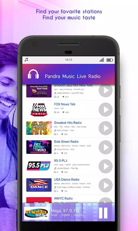 🎧 Pandra Music Live Vtuner Internet Radio Online for Android - APK Download