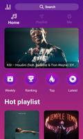 Hi Music：online&offline music player download free Affiche