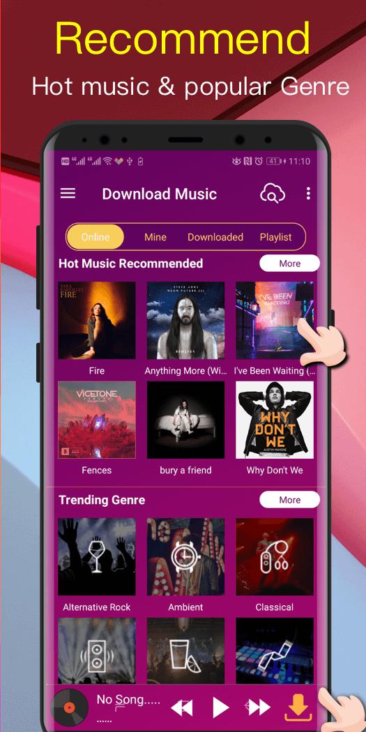 Free Music Download - Unlimited Mp3 Songs Offline for Android - APK Download