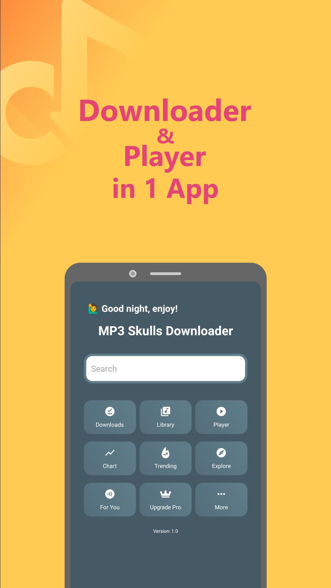 Mp3 Skulls Free Music Mp3 Downloader Para Android Apk Baixar