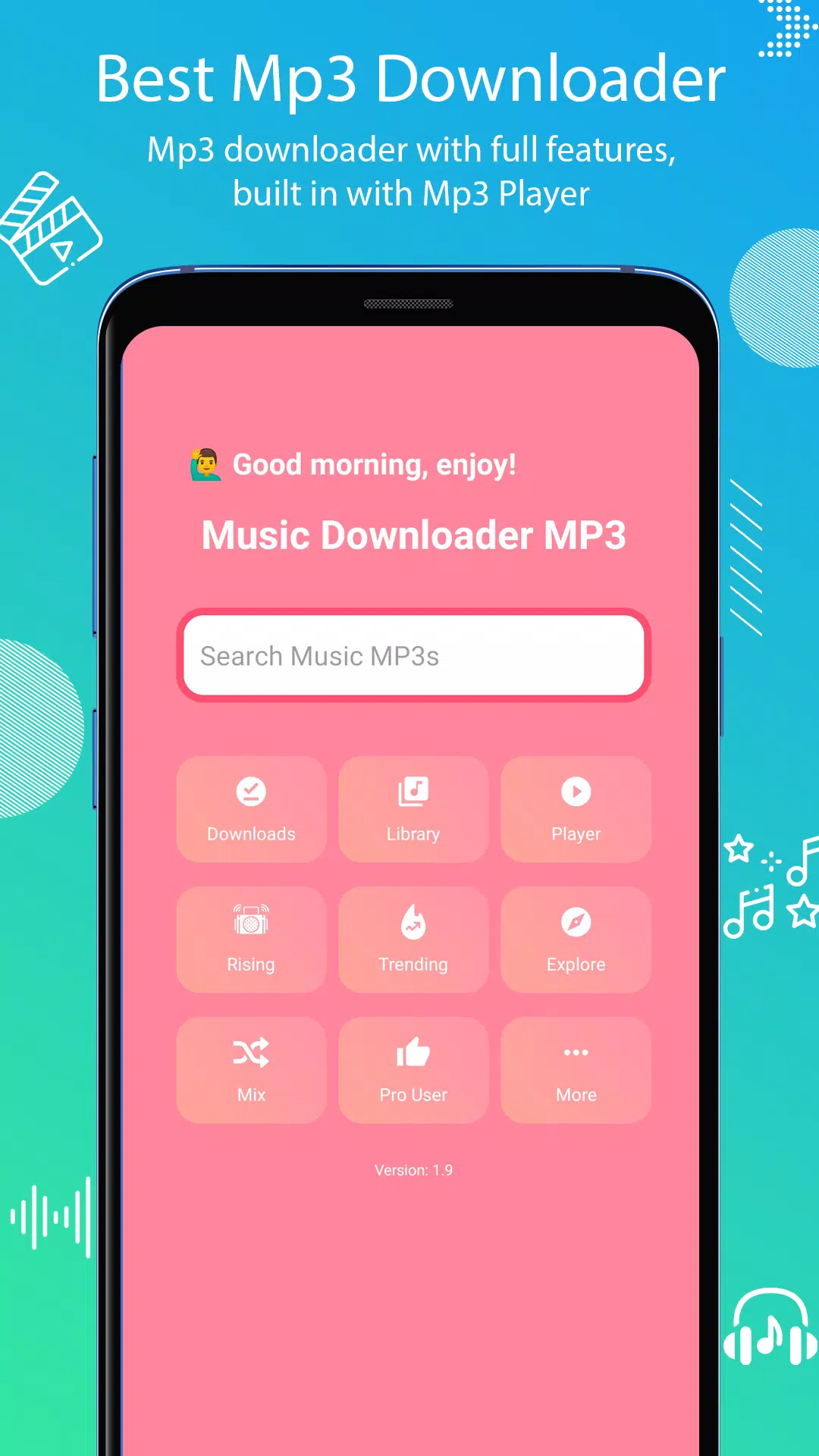 Descarga de APK de Música gratis - MP3 Downloader MP3 Juice para Android