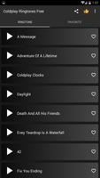 Coldplay ringtones free screenshot 2