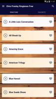 Elvis Presley Ringtones free capture d'écran 3