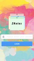 Notepad App ZNotes پوسٹر