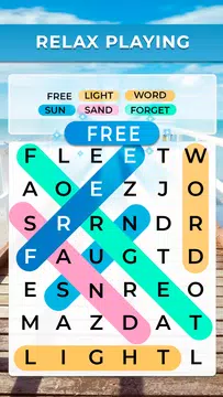 Screenshot 1 for Word Search. Offline Games