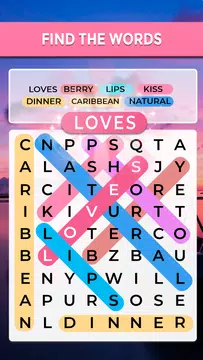 Screenshot 2 for Word Search. Offline Games