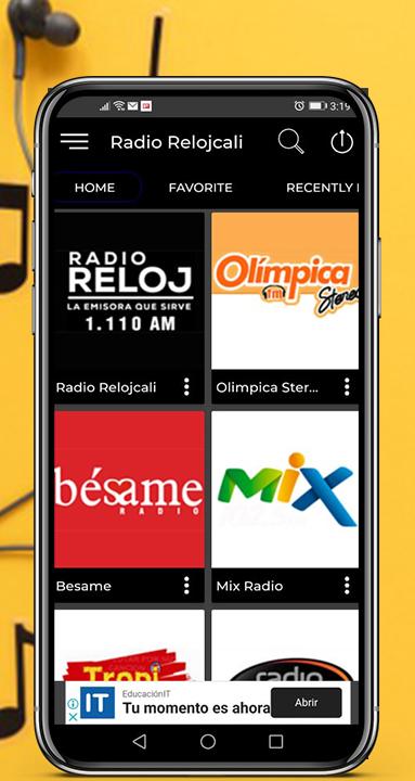 Descarga de APK de Radio Reloj Cali En Vivo Radio Reloj para Android