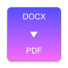 DOCX to PDF Converter icône