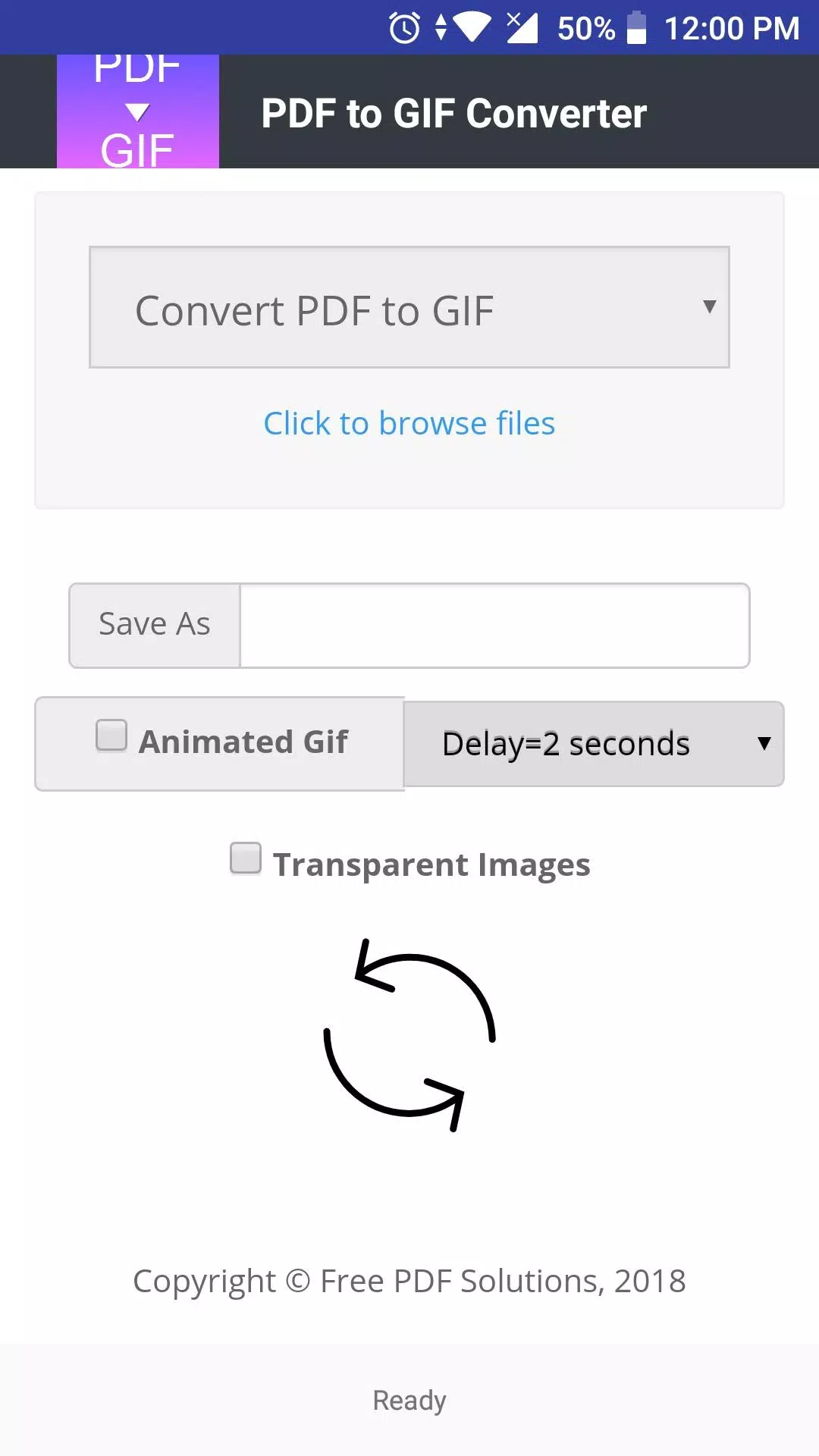 Free PDF to GIF Converter