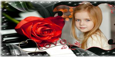 Love Photo Frame الملصق