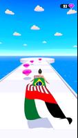 Flags Flow: Smart Running Game پوسٹر