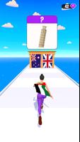 Flags Flow: Smart Running Game اسکرین شاٹ 1