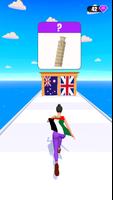 Flags Flow: Smart Running Game 截图 1