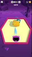 Shooting hole - collect cubes with 3d hole io game 포스터